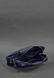 Кожаная косметичка-несессер 3.0 Синий Краст BN-CB-3-navy-blue фото 4