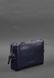 Кожаная косметичка-несессер 3.0 Синий Краст BN-CB-3-navy-blue фото 3