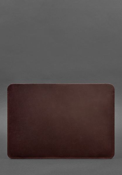 Шкіряний чохол для MacBook 14 дюйм Бордовий Crazy Horse BN-GC-19-vin-kr фото