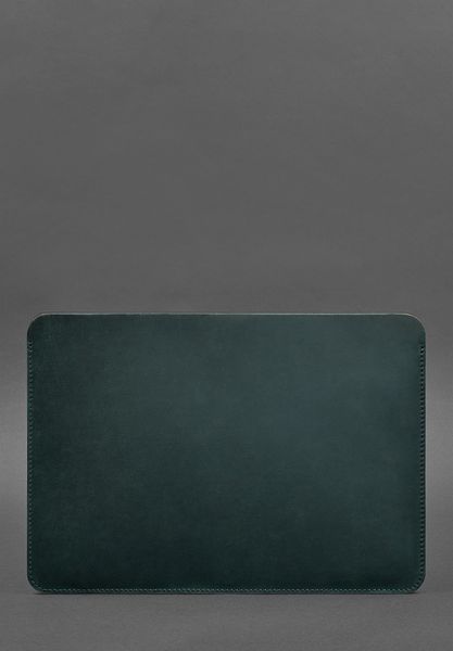 Шкіряний чохол для MacBook 14 дюйм Зелений Crazy Horse BN-GC-19-iz фото