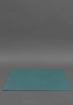 Накладка на стол руководителя - Кожаный бювар 1.0 Зеленый BN-BV-1-malachite фото