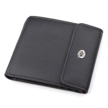 Кошелек ST Leather 18313 (ST155) кожаный Чёрный 18313 фото