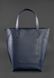 Кожаная женская сумка шоппер D.D. темно-синяя BN-BAG-17-navy-blue фото 3