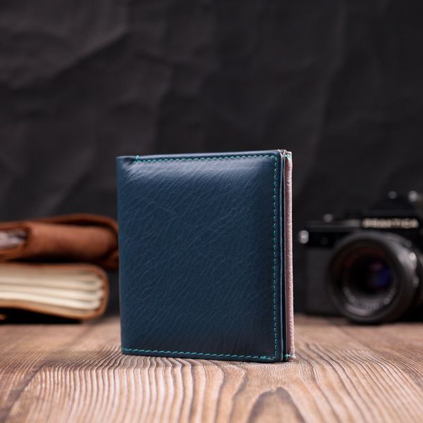 Симпатичний жіночий гаманець з монетницею з натуральної шкіри ST Leather 19512 Різнокольоровий 19512 фото