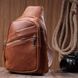 Жіноча сумка з однією лямкою через плече з екошкіри Vintage 22758 Рудий 22758 фото 9