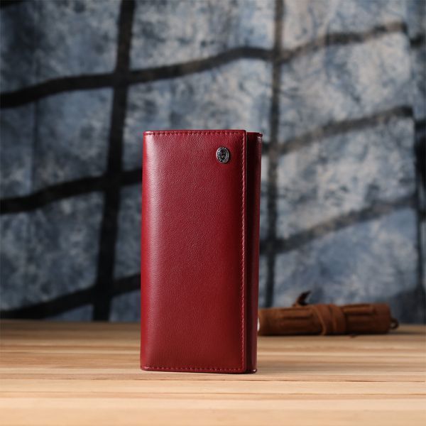 Женский кошелек из натуральной кожи ST Leather 23089 Бордовый 23089 фото