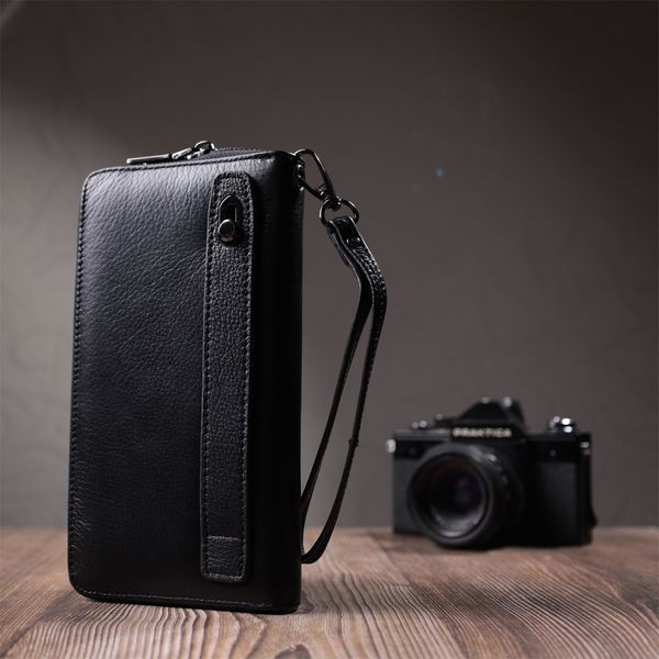 Клатч для мужчин из натуральной кожи ST Leather 22681 Чёрный 22681 фото