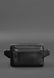 Кожаная поясная сумка Dropbag Minі черная BN-BAG-6-g фото 4