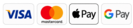 Приймаєм оплату Visa, Mastercard, Apple Pay та Google Pay
