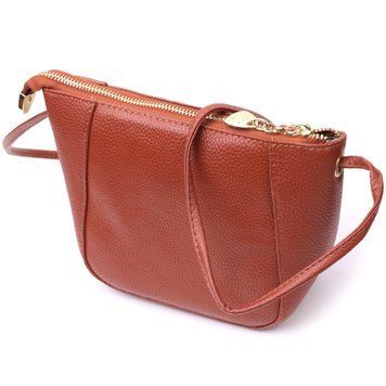 Сумка жіноча через плече з натуральної шкіри Vintage 22300 Коричнева 22300 фото