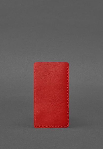 Шкіряний чохол для iPhone 12 Червоний BN-GC-2-red фото