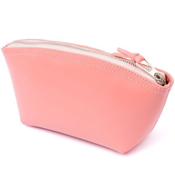 Женская косметичка из кожи Amelin GRANDE PELLE 11299 Пудровая 11299 фото