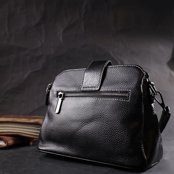 Сумка из натуральной кожи Vintage 22415 Чёрная 22415 фото