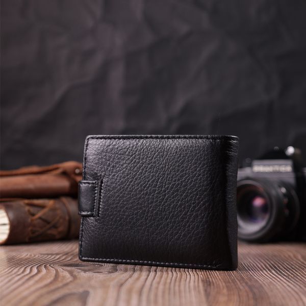 Гаманець із натуральної шкіри ST Leather 22456 Чорний 22456 фото