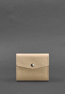 Женский кожаный кошелек 2.1 светло-бежевый BN-W-2-1-light-beige фото