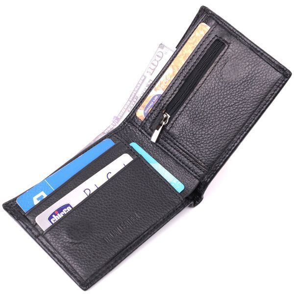 Чоловіче портмоне з натуральної шкіри ST Leather 22482 Чорний 22482 фото