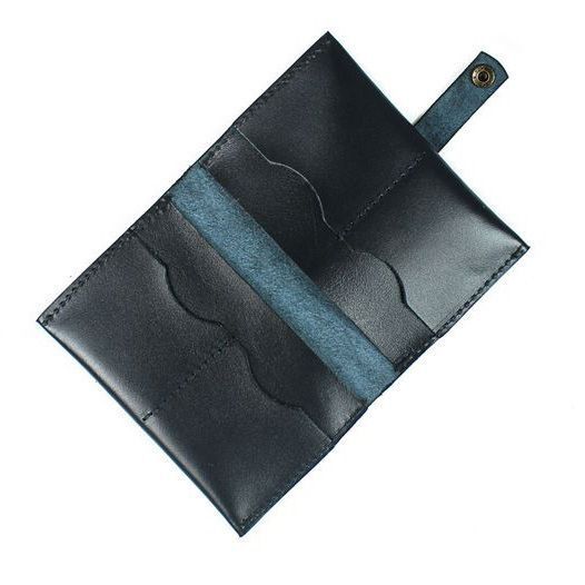 Кожаная документница синяя TW-DocHolder-dark-blue фото