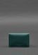 Кожаный кард-кейс 9.0 зеленый краст BN-KK-9-malachite фото 4