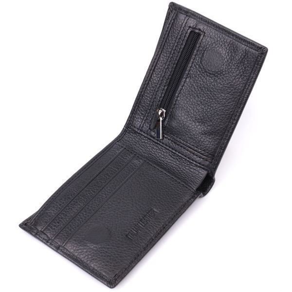 Чоловіче портмоне з натуральної шкіри ST Leather 22486 Чорний 22486 фото