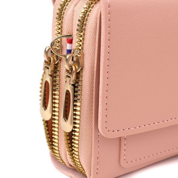 Женский клатч на плечо из экокожи Vintage sale_15144 Розовый sale_15144 фото