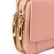 Женский клатч на плечо из экокожи Vintage sale_15144 Розовый sale_15144 фото 3