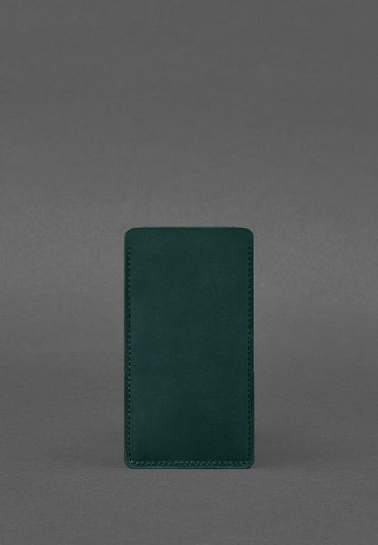 Кожаный чехол для iPhone 13 Зеленый Crazy Horse BN-GC-3-iz фото