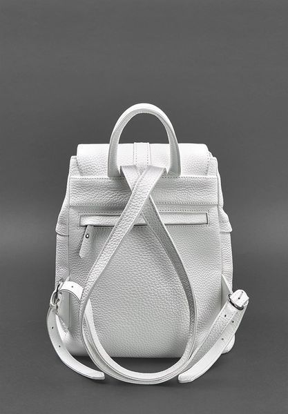 Кожаный женский рюкзак Олсен белый BN-BAG-13-white фото
