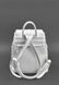 Кожаный женский рюкзак Олсен белый BN-BAG-13-white фото 4