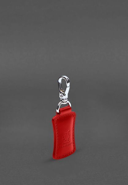 Шкіряний брелок Premium червоний BN-BK15-red фото