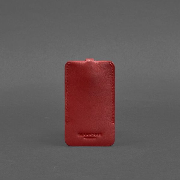 Кожаная ключница 1.0 красная Краст BN-KL-1-red фото