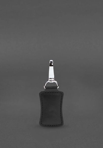 Шкіряний брелок Premium Чорний BN-BK15-g фото