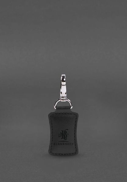 Шкіряний брелок Premium Чорний BN-BK15-g фото