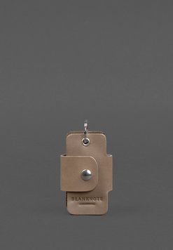 Кожаная ключница смарт-кейс 4.0 светло-бежевая Crazy Horse BN-KL-4-beige-kr фото