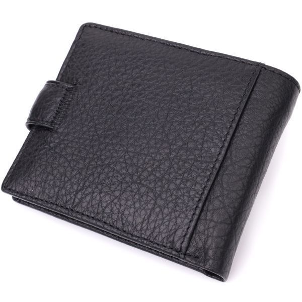 Чоловічий гаманець зручного розміру ST Leather 22471 Чорний 22471 фото