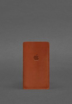 Кожаный чехол для iPhone 11 Светло-коричневый Crazy Horse BN-GC-1-k-kr фото