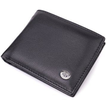 Кошелек-зажим из натуральной кожи ST Leather 22476 Чёрный 22476 фото