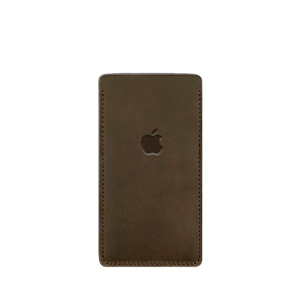 Кожаный чехол для iPhone 13 Темно-коричневый Crazy Horse BN-GC-3-o фото