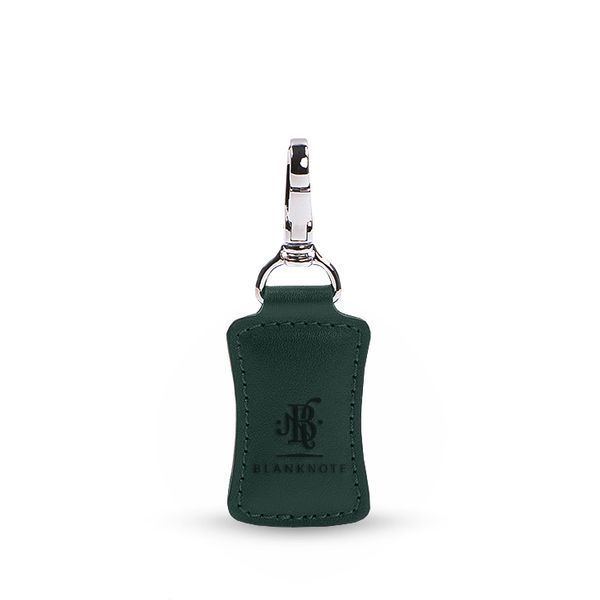 Кожаный брелок Premium зеленый BN-BK15-malachite фото