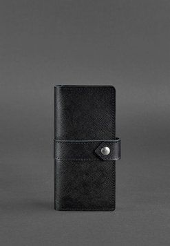 Кожаное портмоне 3.1 черное Blackwood BN-PM-3-1-blackwood фото
