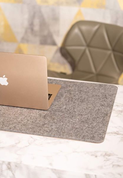 Коврик для рабочего стола 2.0 двухсторонний светло-бежевый BN-BV-2-light-beige-felt-l фото