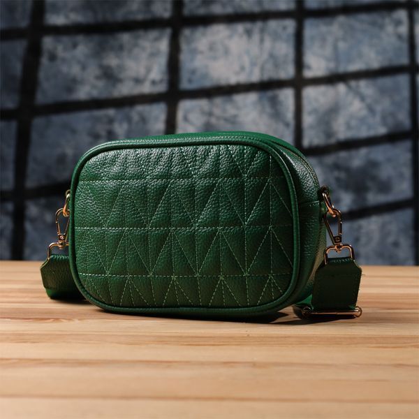 Сумка для жінок з натуральної шкіри Vintage 22900 Зелений 22900 фото