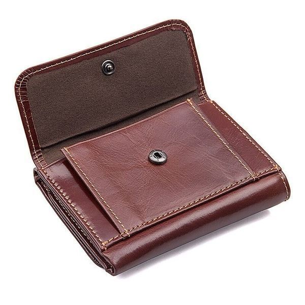 Кошелек мужской кожаный Vintage 14648 Коричневый 14648 фото