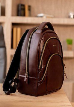 Шкіряний рюкзак бордовий краст BN-BAG-48-vin фото