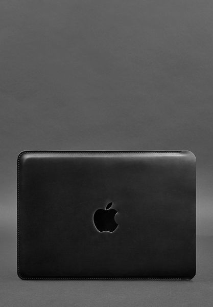 Шкіряний чохол для MacBook 13 дюйм Чорний Crazy Horse BN-GC-7-g-kr фото