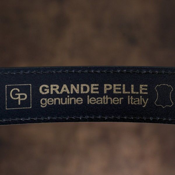 Ремень мужской GRANDE PELLE 00765 Синий 00765 фото