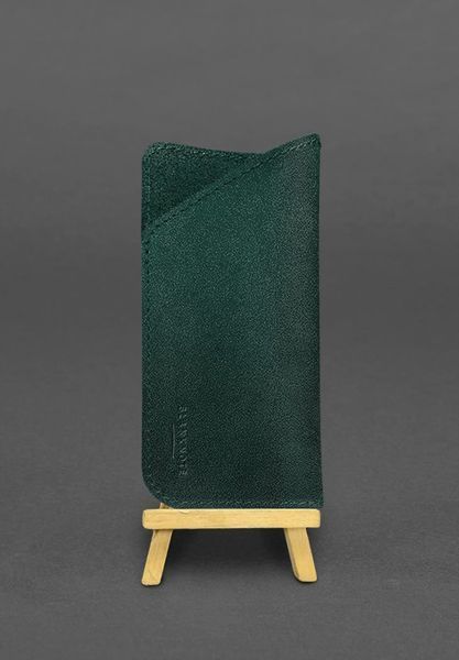 Шкіряний чохол для окулярів Зелений Краст BN-GC-23-malachite фото