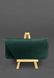 Шкіряний чохол для окулярів Зелений Краст BN-GC-23-malachite фото 1