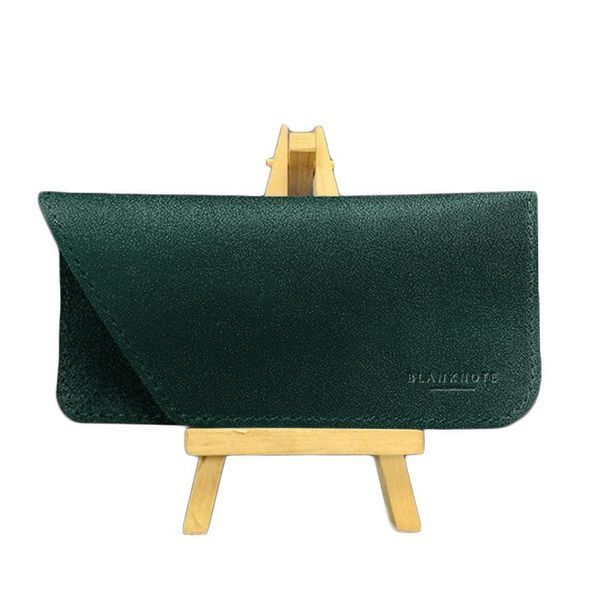 Шкіряний чохол для окулярів Зелений Краст BN-GC-23-malachite фото