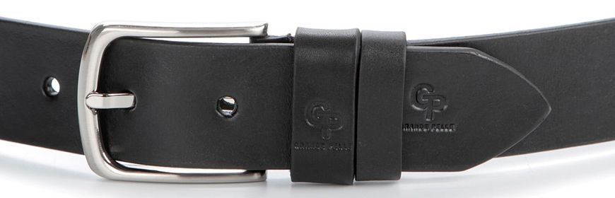 Ремень мужской джинсовый GRANDE PELLE 00778 Чёрный 00778 фото