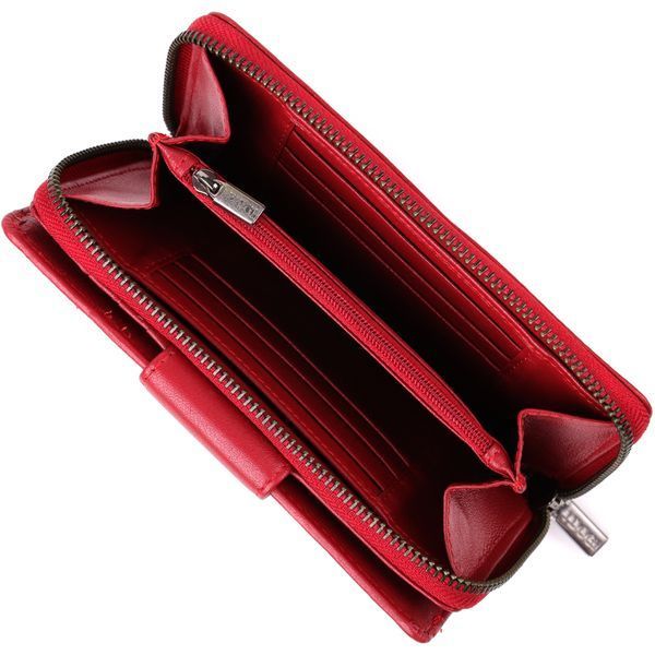 Женский вертикальный кошелек из натуральной кожи Tony Perotti 20879_1 (5084 rosso) Красный 20879_1 фото